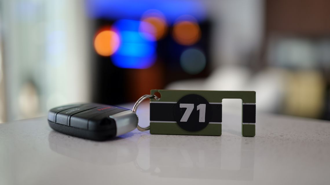 Phone Holder with Keyring